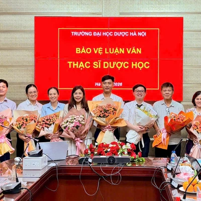CHÚC MỪNG CÁC HỌC VIÊN, SINH VIÊN ĐÃ XUẤT SẮC BẢO VỆ THÀNH CÔNG LUẬN VĂN, KHOÁ LUẬN TỐT NGHIỆP NĂM 2026